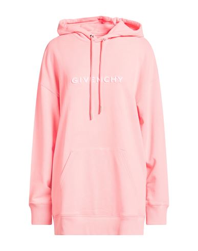 Woman Sweatshirt Coral Size L Cotton