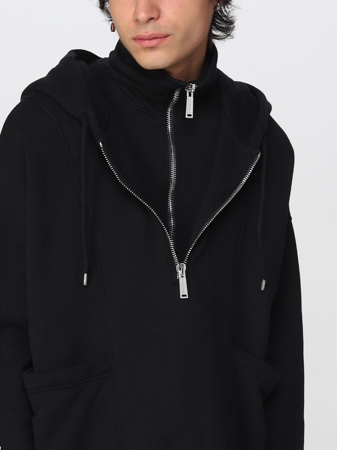 Sweatshirt Men color Black
