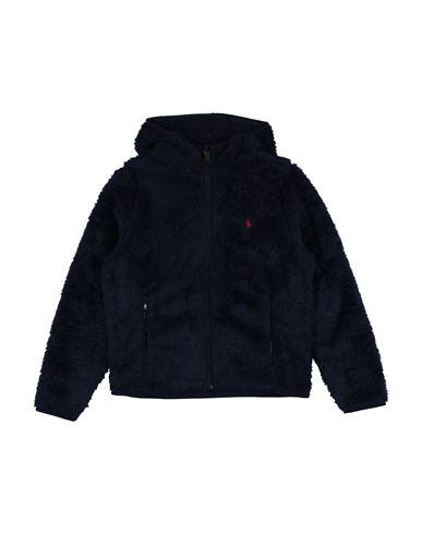 P-layer 2 Teddy Fleece Jacket Kid Boy Sweatshirt Midnight blue