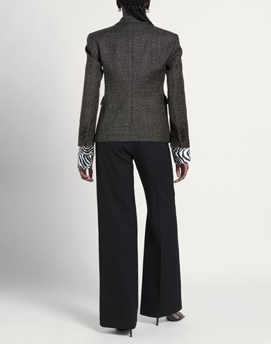 Woman Blazer Black Size 4 Virgin Wool