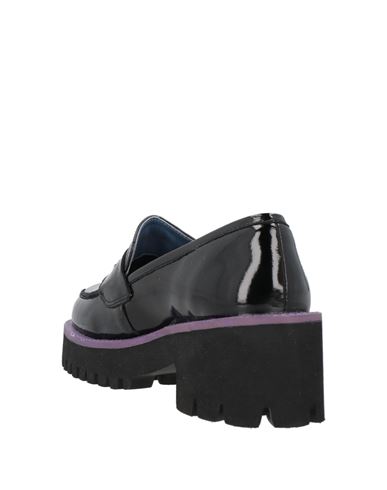 Woman Loafers Black Size 8 Leather