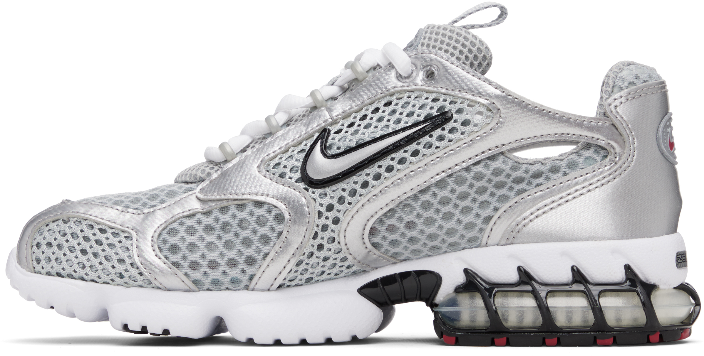 Silver Air Zoom Spiridon Cage 2 Sneakers