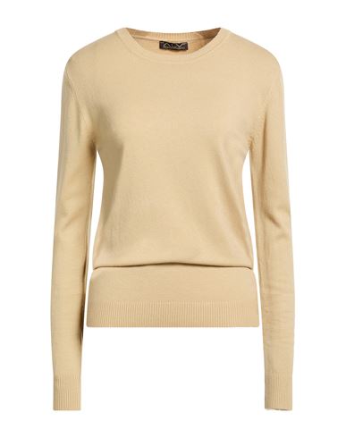 Woman Sweater Sand Size L/XL Viscose, Polyamide, Polyester