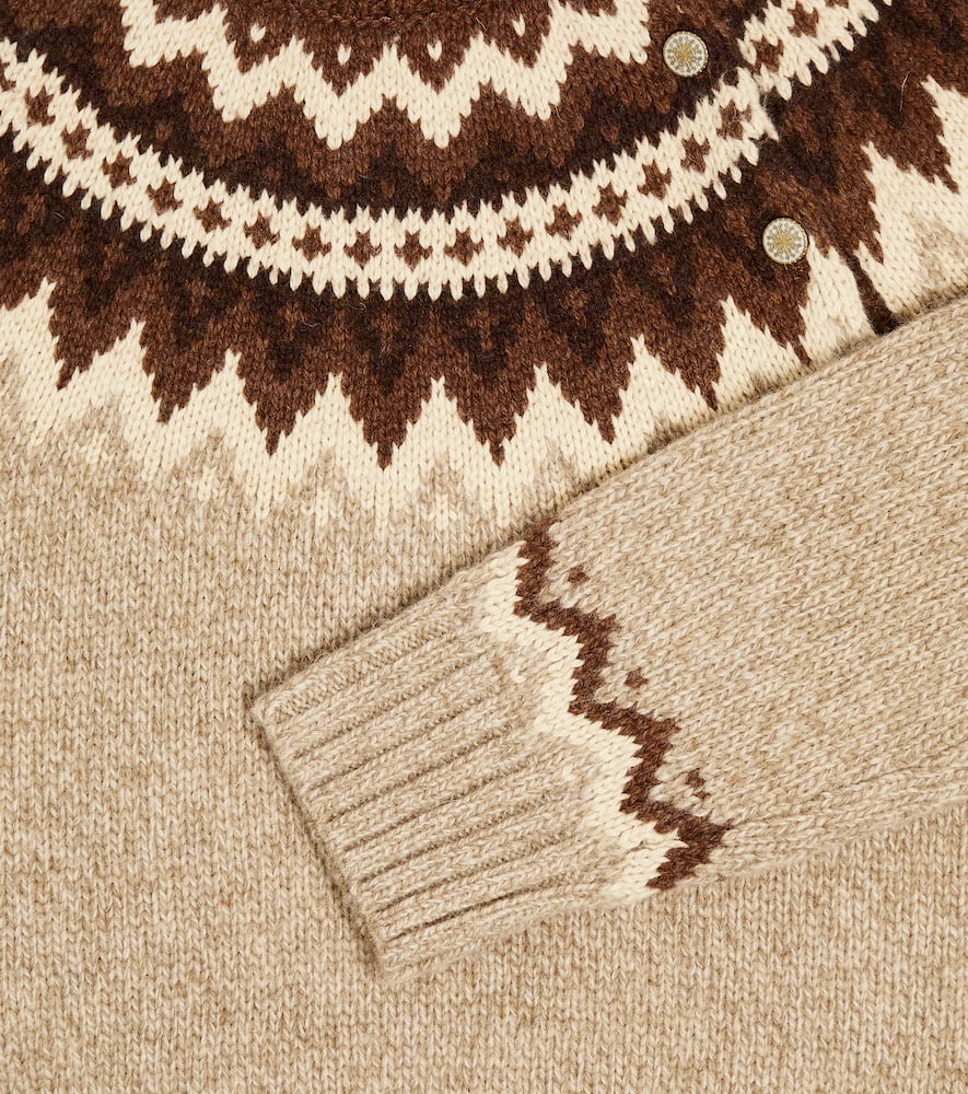 Polo Ralph Lauren Kids Fair Isle wool-blend sweater