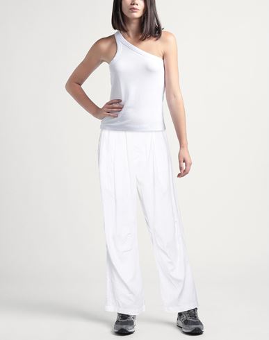 Collection Privēe? Woman Pants Off white Size 6 Polyester, Cotton