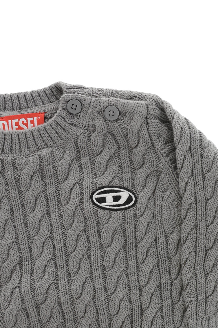 Babies Grey Knitted Sweater