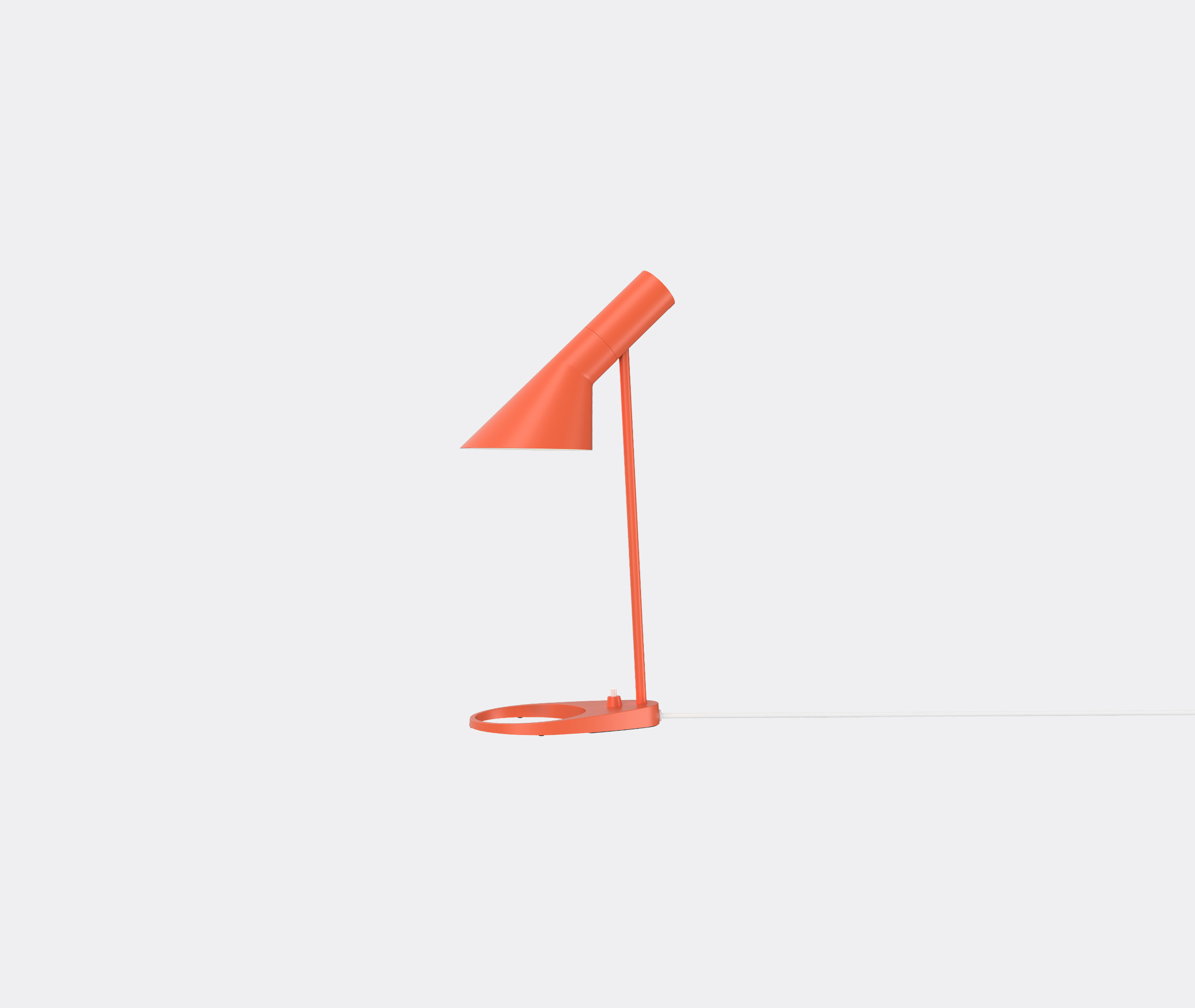 'aj Mini' Table Lamp, Electric Orange, Us Plug