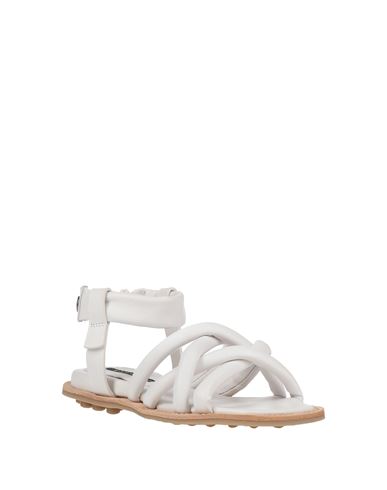 Woman Sandals Off white Size 6 Leather