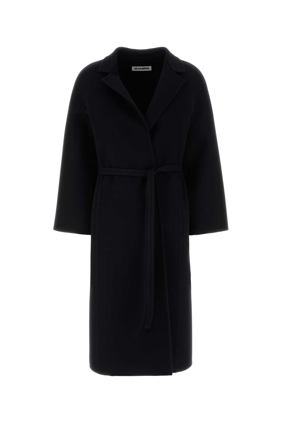 Wool Coat — Black