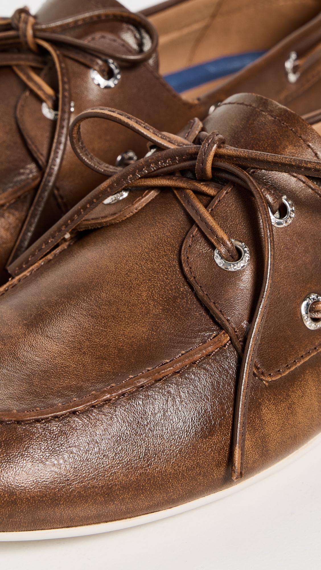 Sperry Slim Boat Shoes Tan