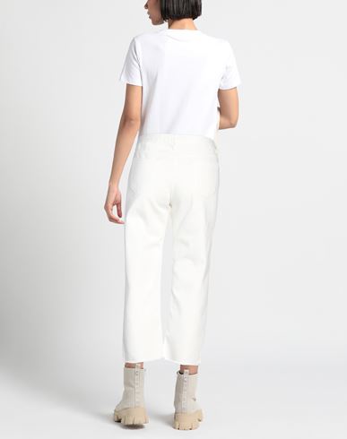 Woman Denim pants White