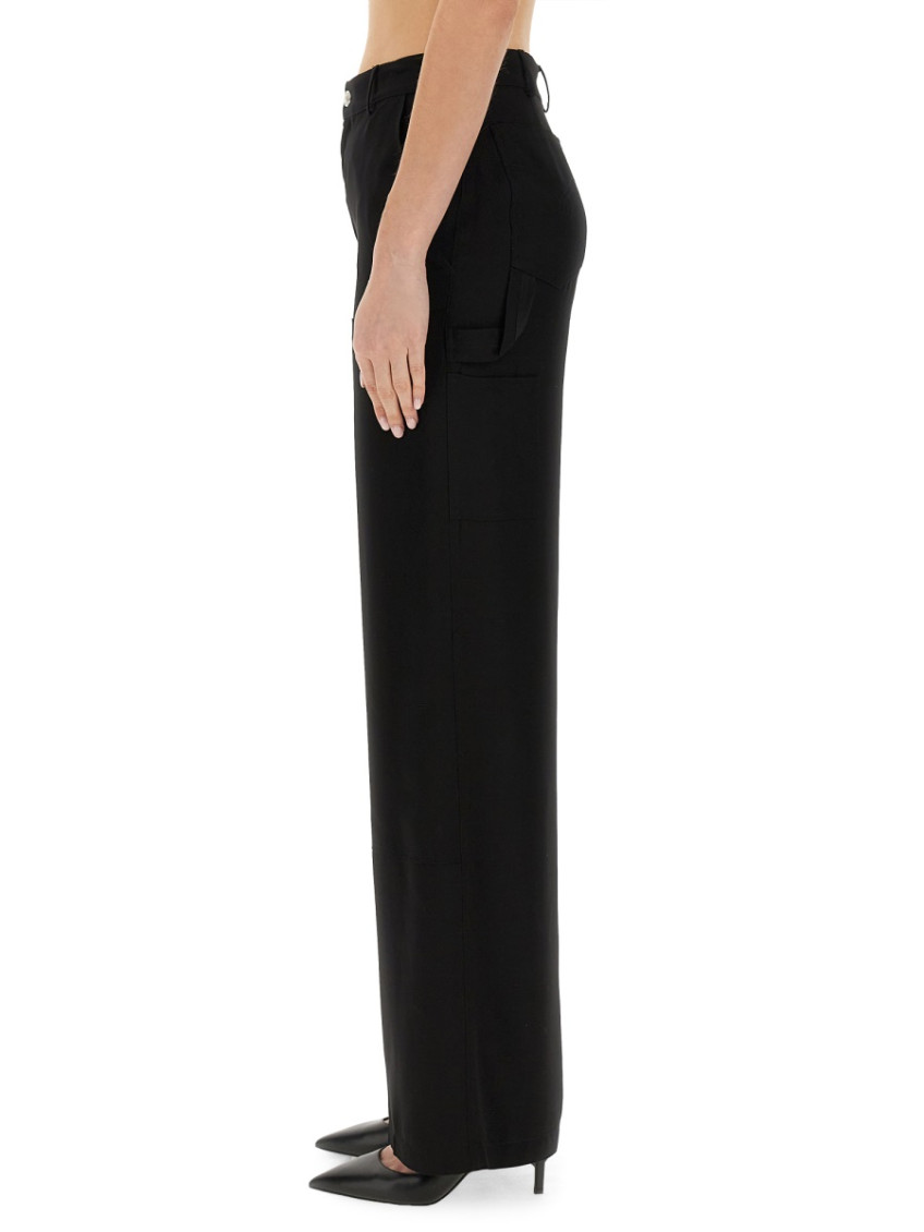 Moschino - wide-leg trousers featuring pocket