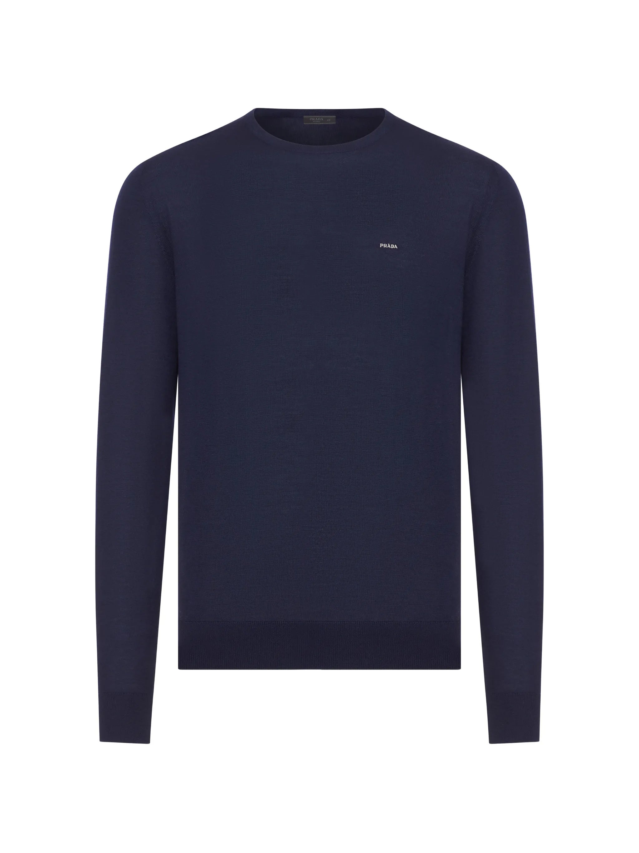 Elegant Knit Crew Neck Sweater for Men