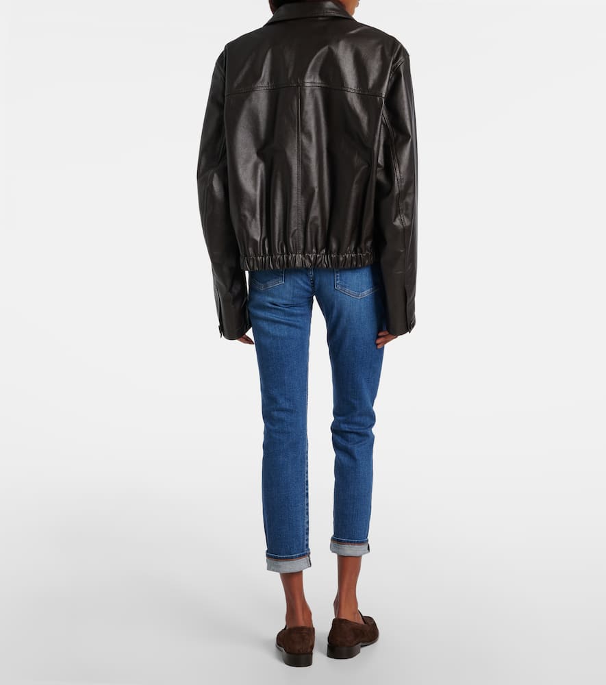 Kimmie Straight mid-rise slim jeans
