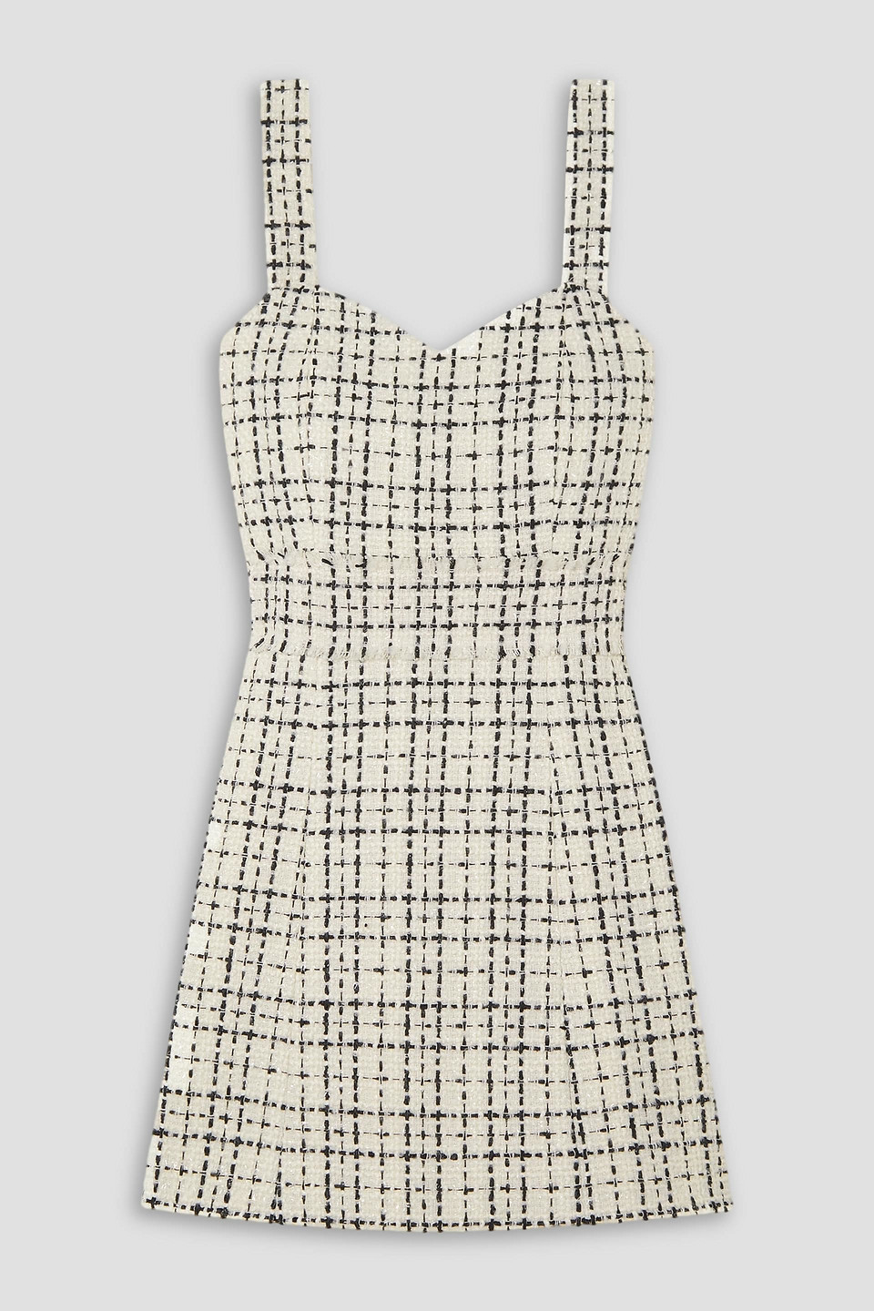 Alice Olivia - Decker tweed mini dress