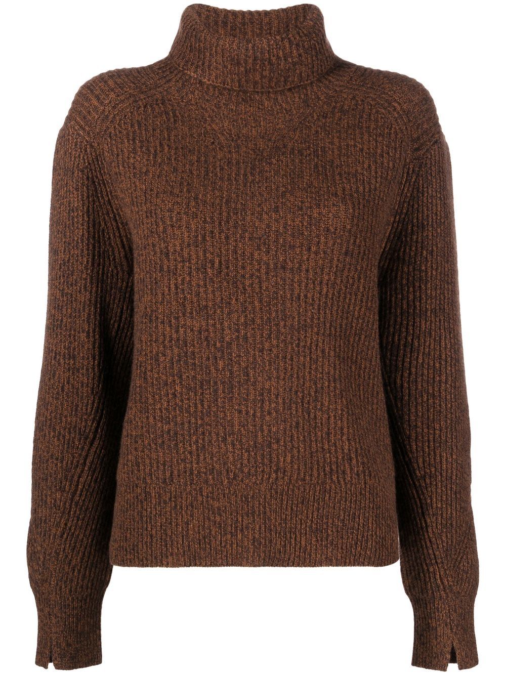 Pierce cashmere turtleneck sweater - Brown