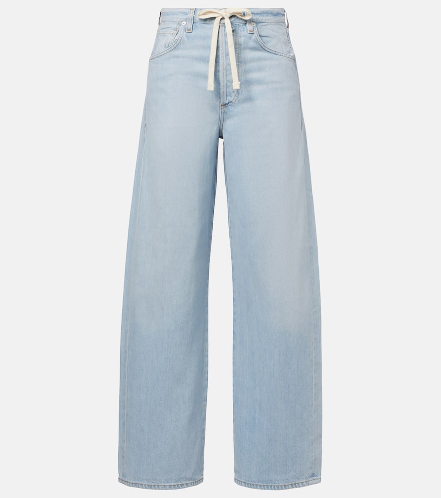 Brynn low-rise wide-leg jeans