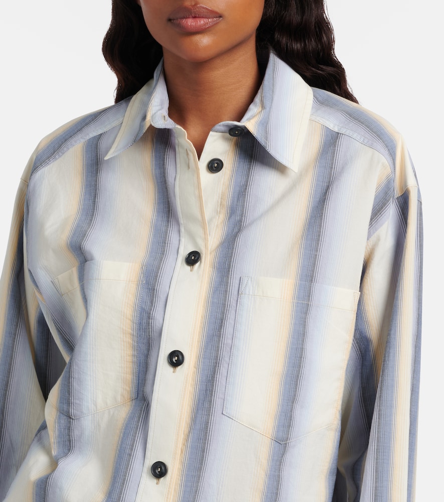 Mahvane striped cotton shirt