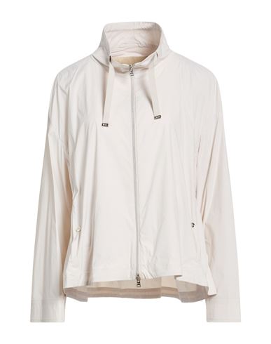 Woman Jacket Light grey Size 8 Polyamide, Elastane, Cotton, Polyester