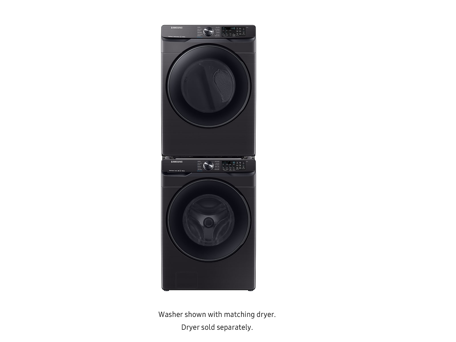 5.0 cu. ft. Smart Front Load Washer with Super Speed in Black Stainless Steel(WF50R8500AV/US)