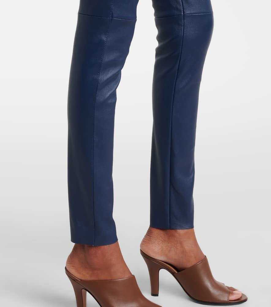 Leather leggings
