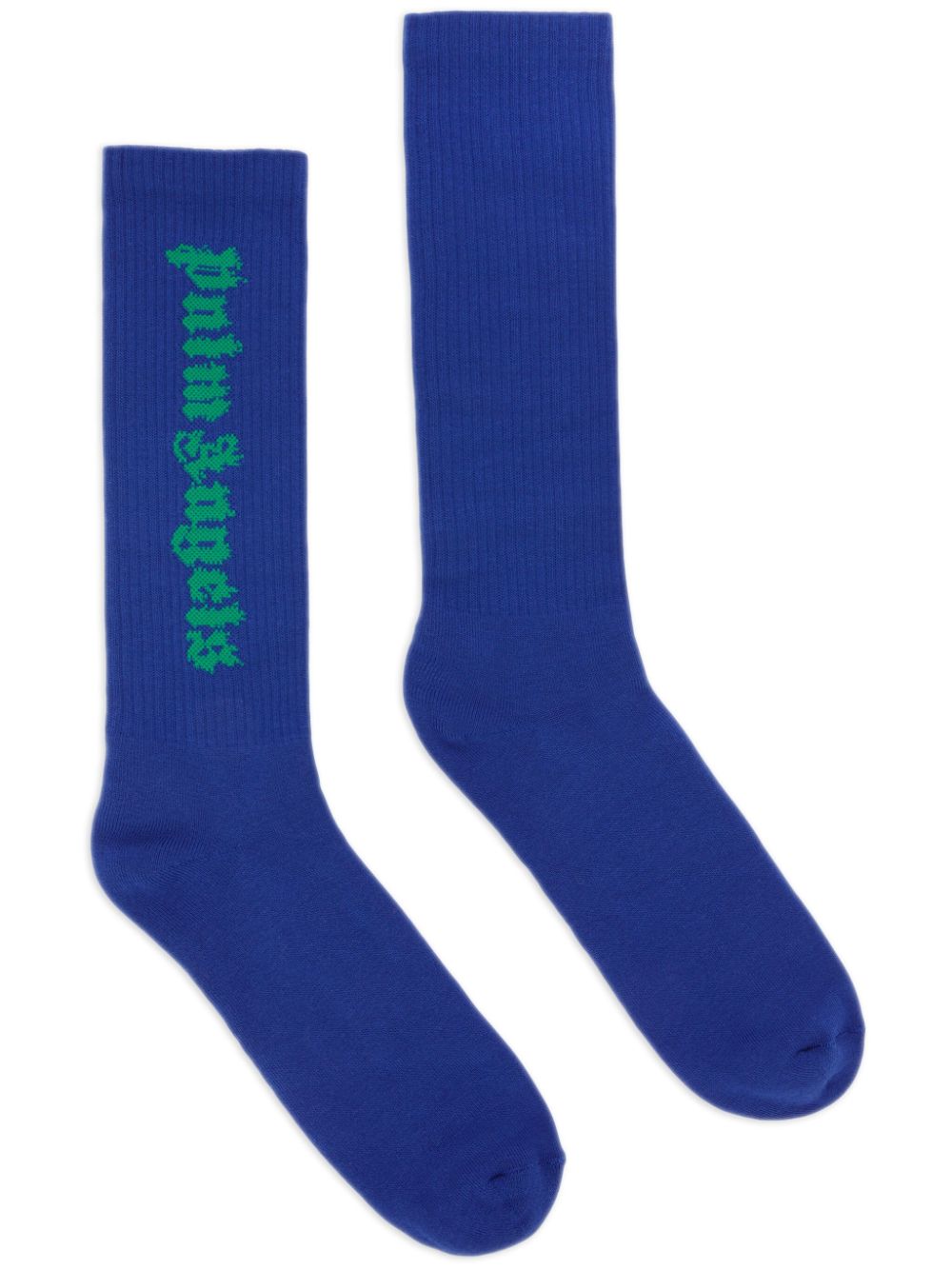 Logo-flames socks - Blue
