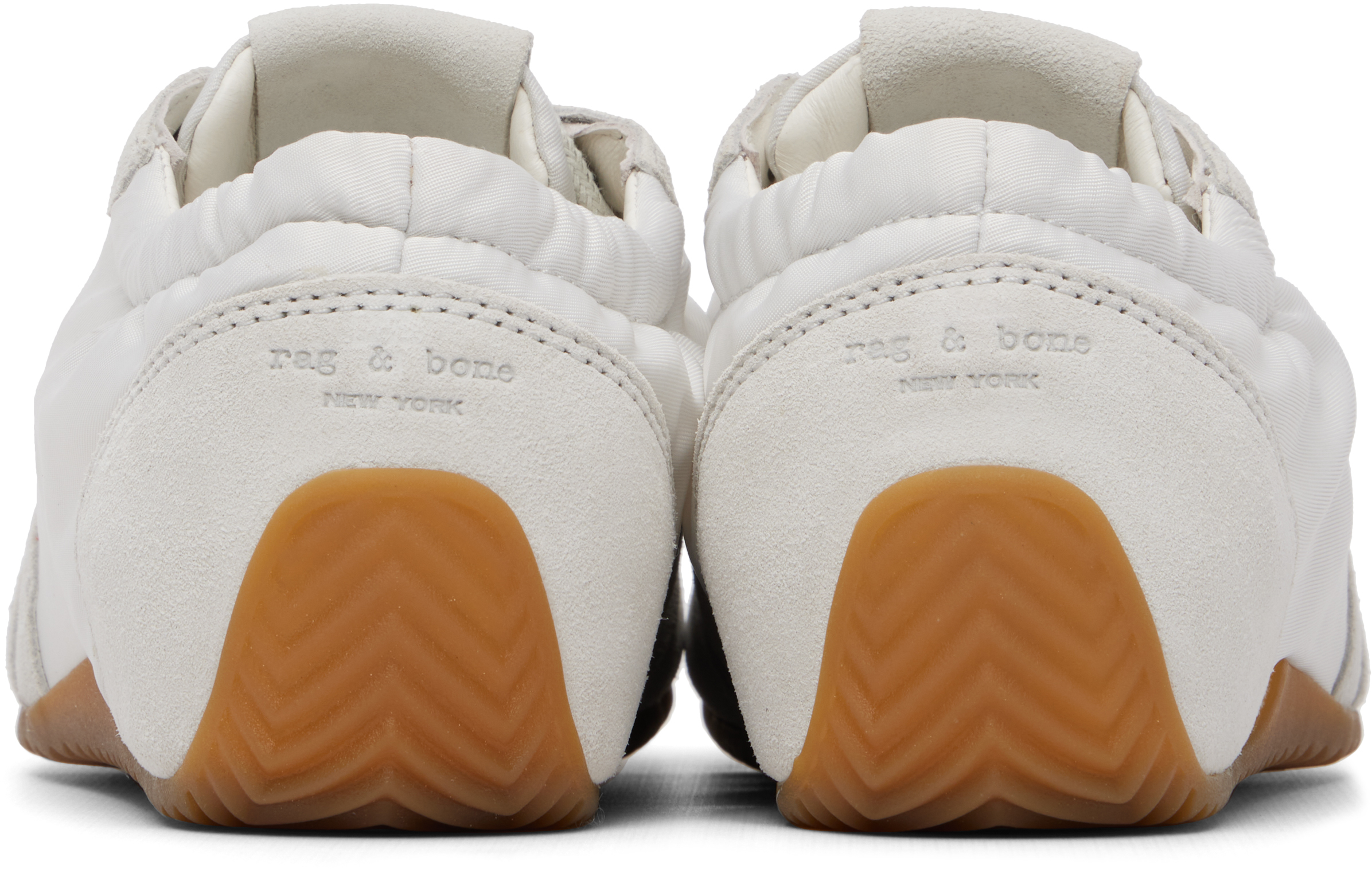 White Emilee Ballet Runner Sneakers
