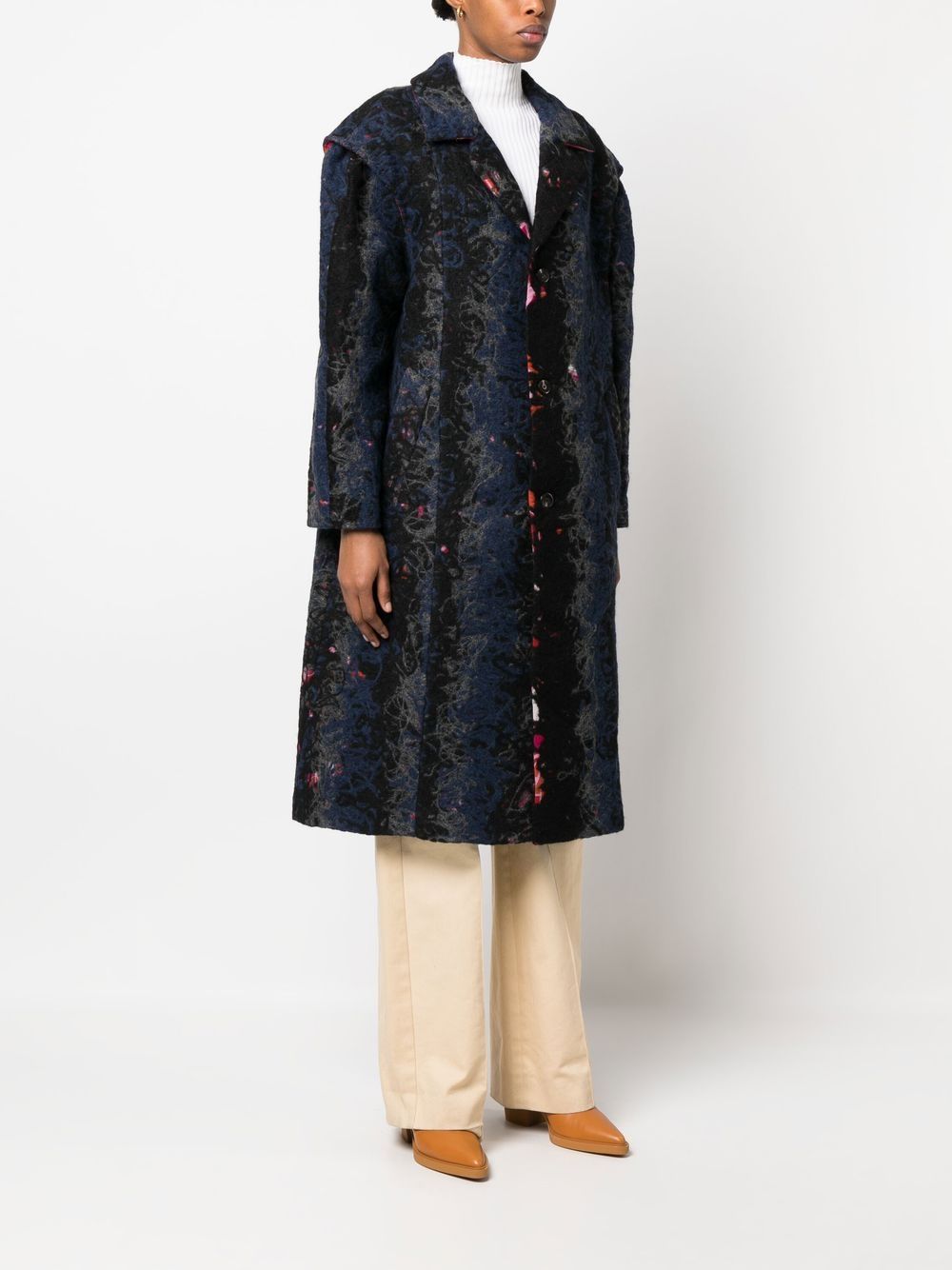 - Printed Coat
