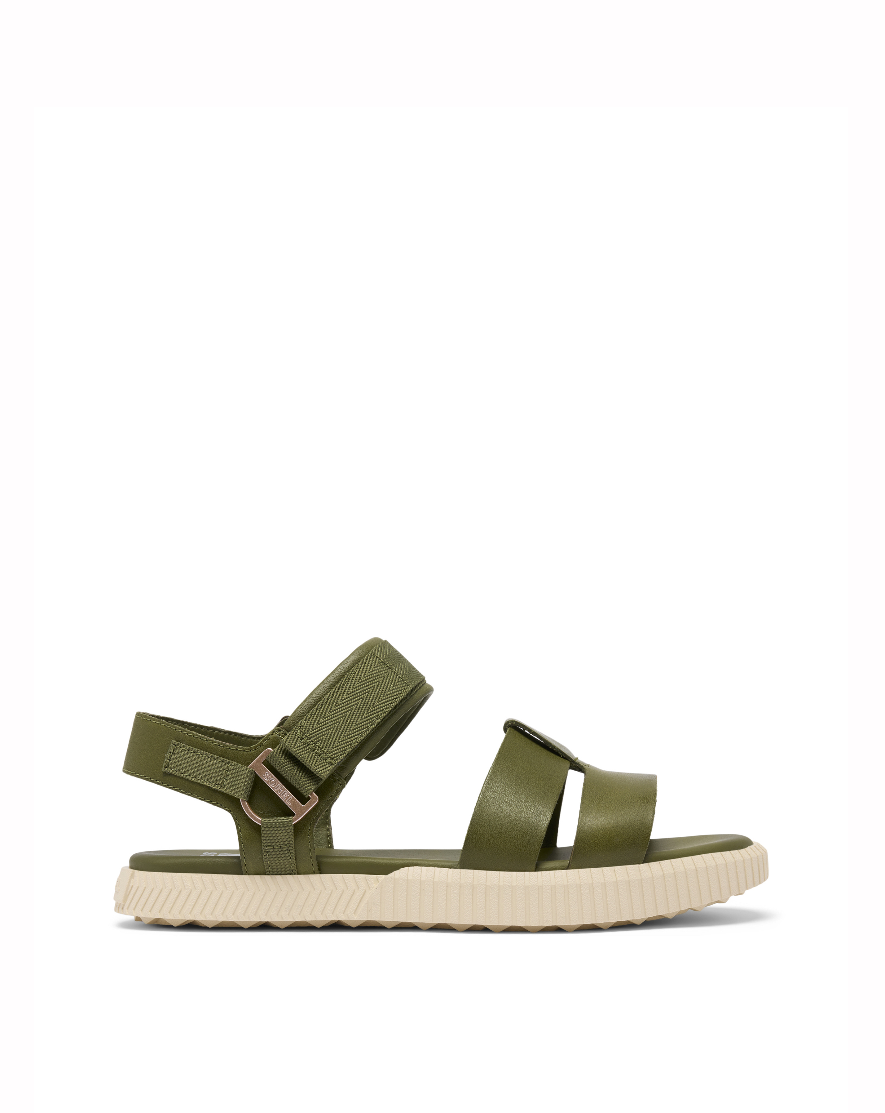 Sorel Ona Ave Ankle Strap Flat Sanda