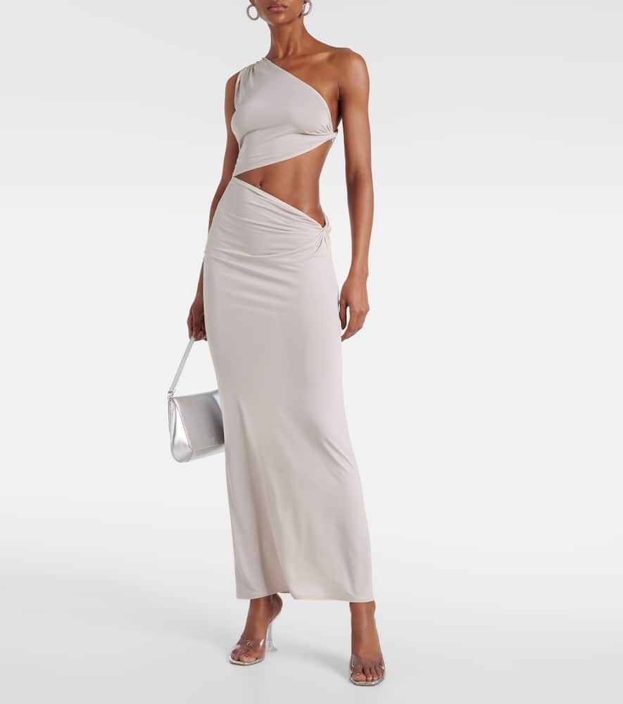 Yana cutout jersey maxi dress