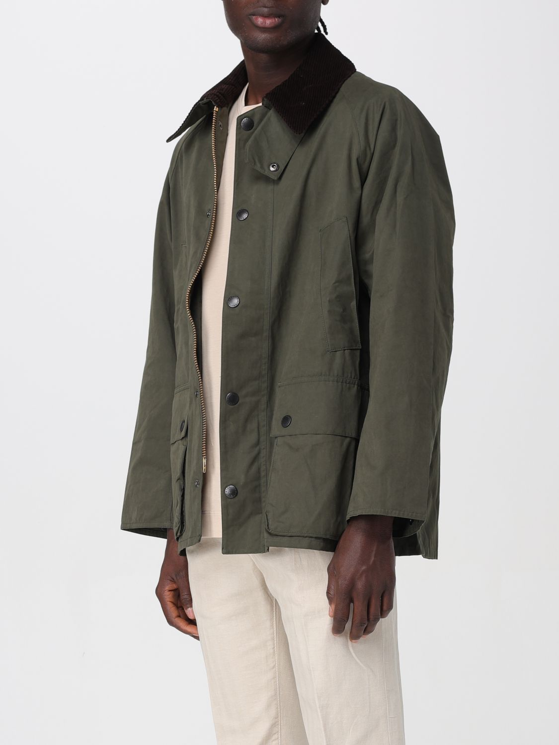 Coat Men color Sage
