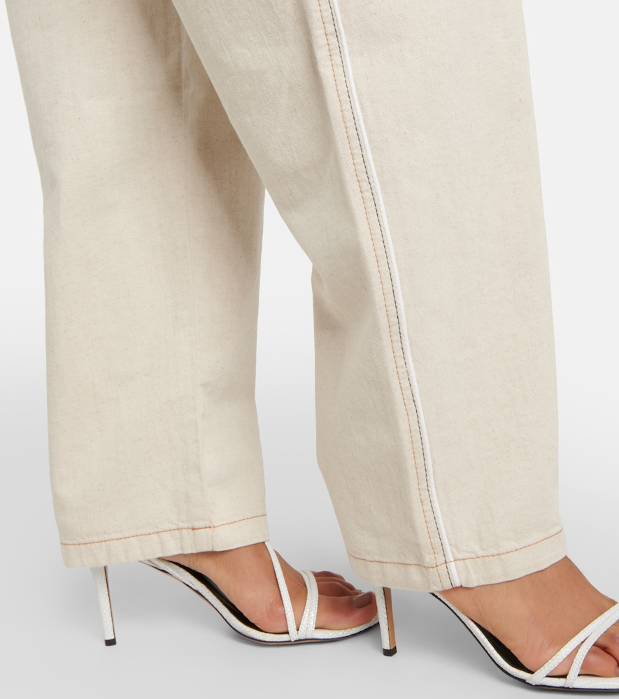 Paciane wide-leg cargo jeans