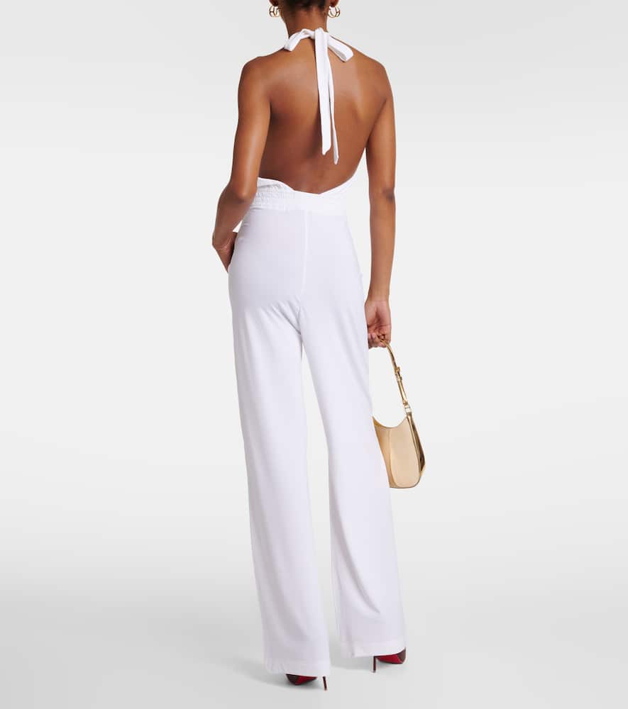 Nice halterneck jersey jumpsuit
