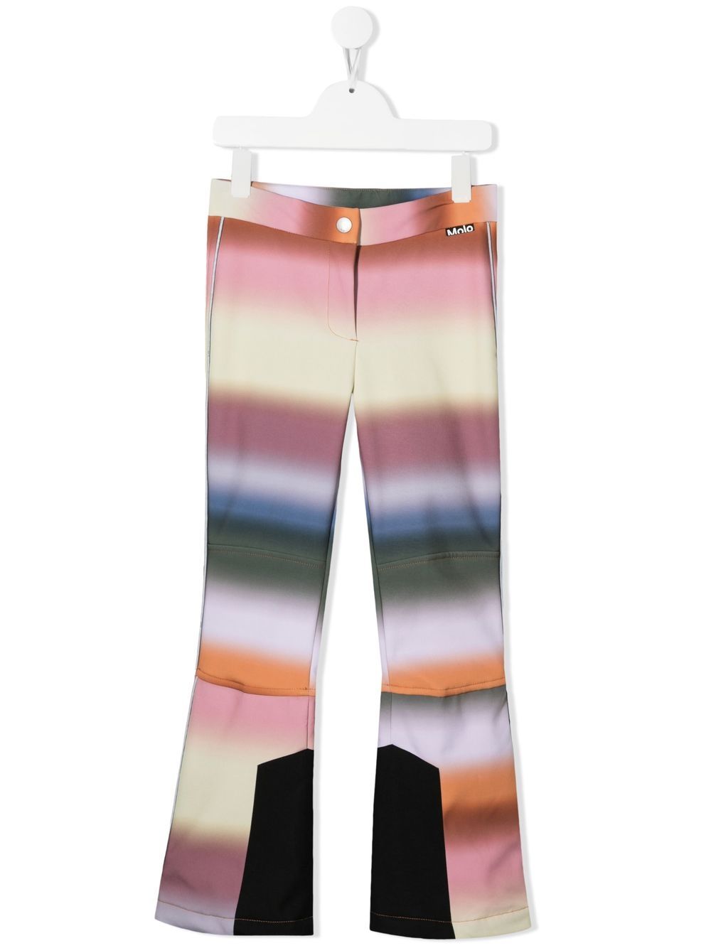 Harlie stripe-print trousers - Pink