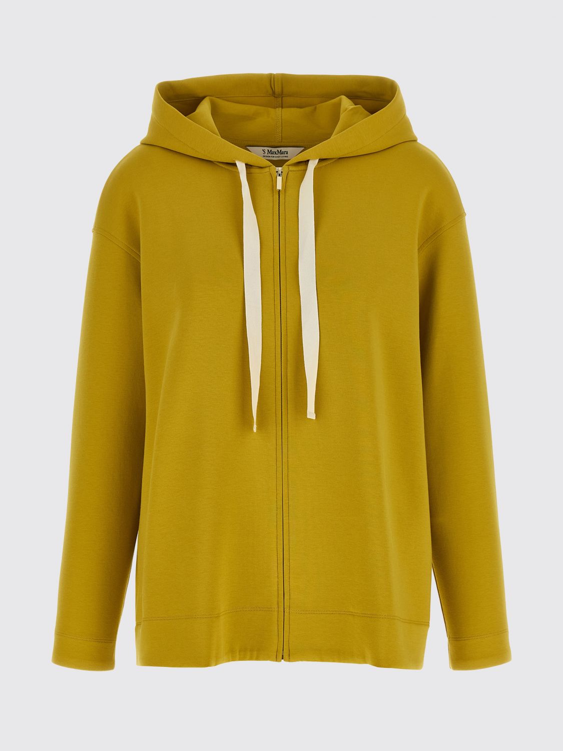 Sweatshirt Woman color Yellow