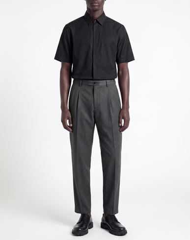 Man Pants Grey Size 32 Polyester, Wool, Elastane