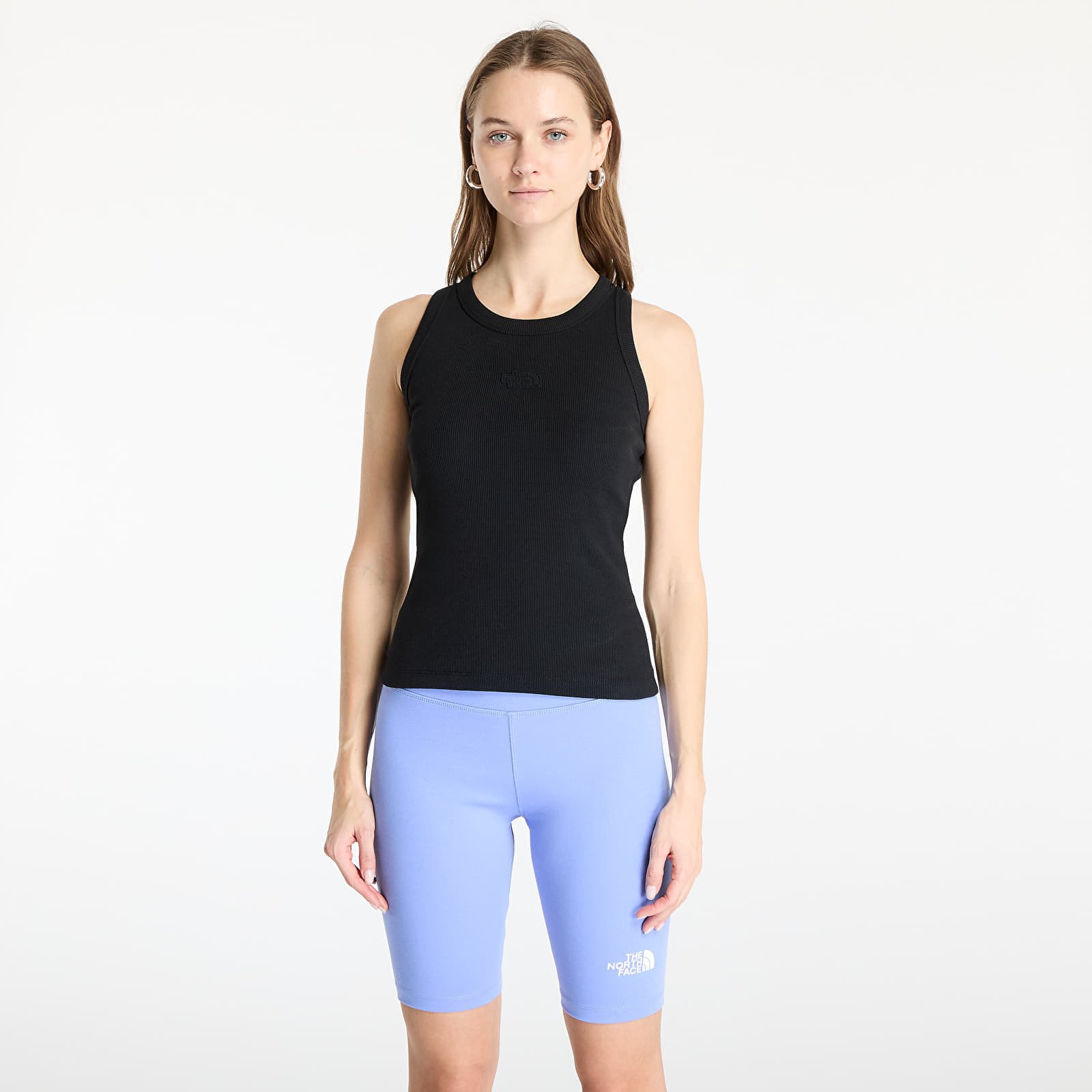 Tank top The North Face Slim Rib Tank TNF Black