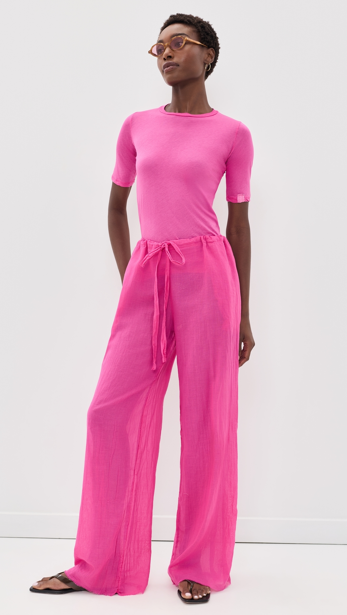 Victoria Tissue Cotton T-Shirt Diva