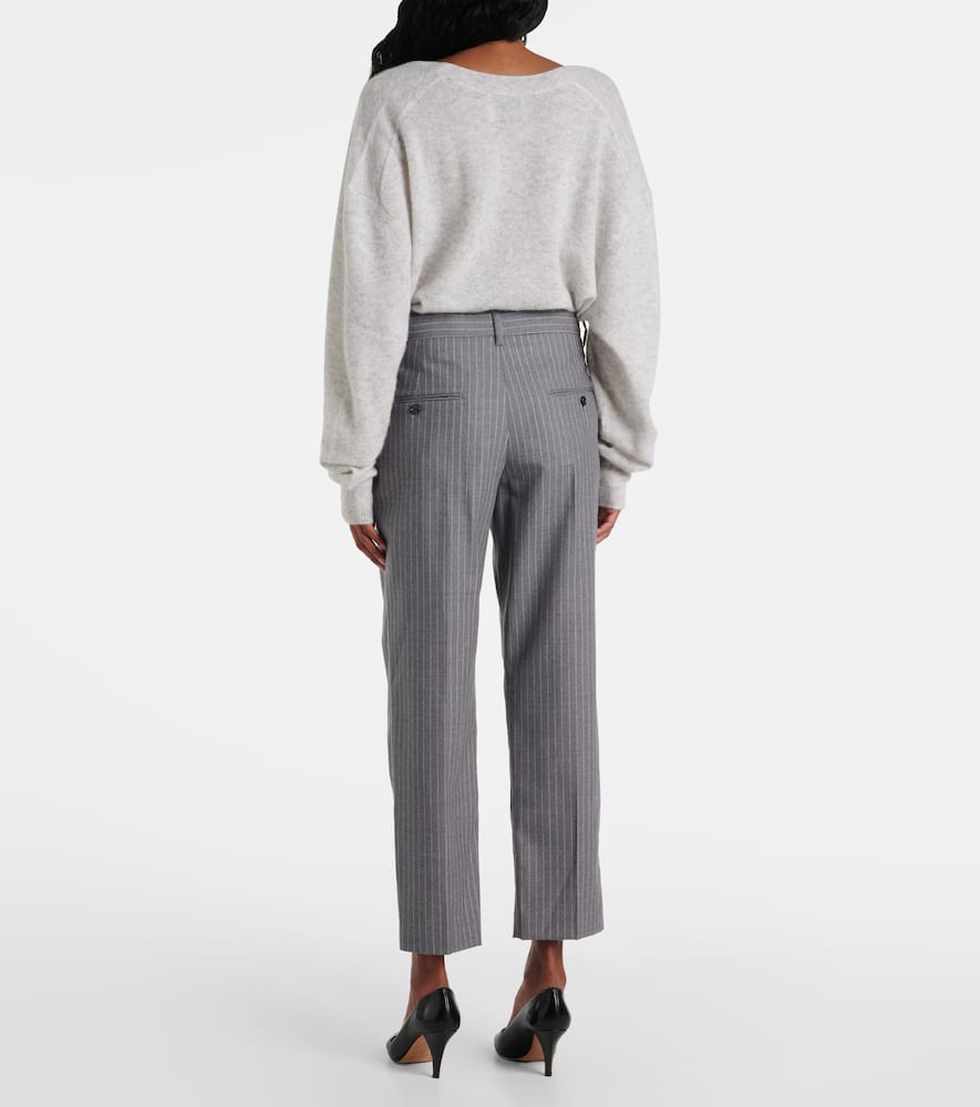 Ritana houndstooth wool tapered pants