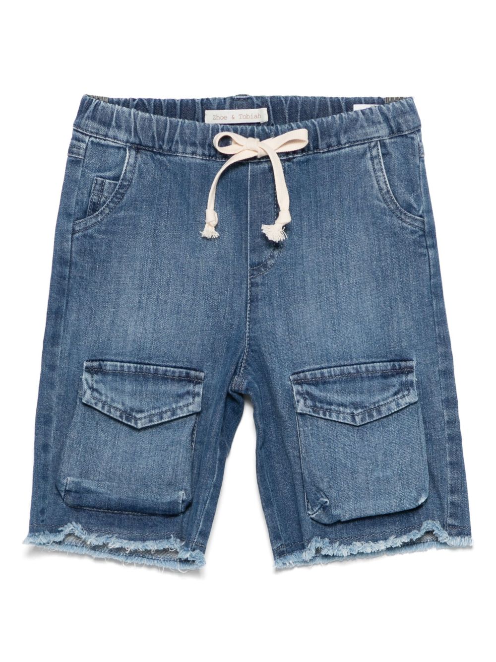 Zhoe & Tobiah denim cargo shorts - Blue