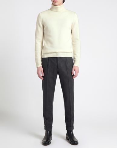 Man Sweater White Size S Wool