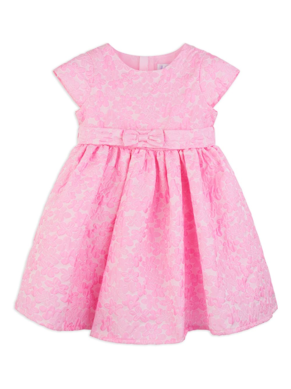 Daisy damask party dress - Pink