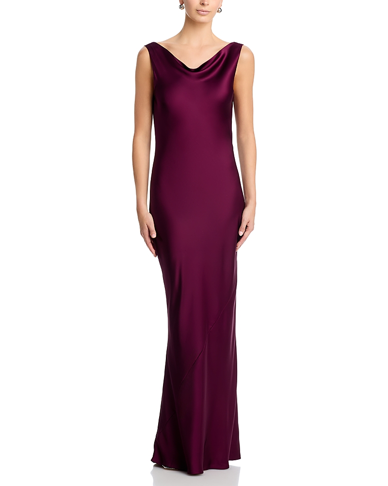 Low Back Drape Gown