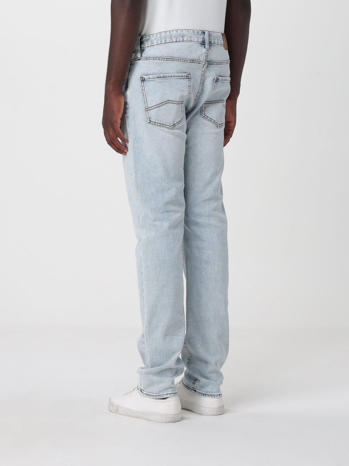 Jeans Men color Stone Washed