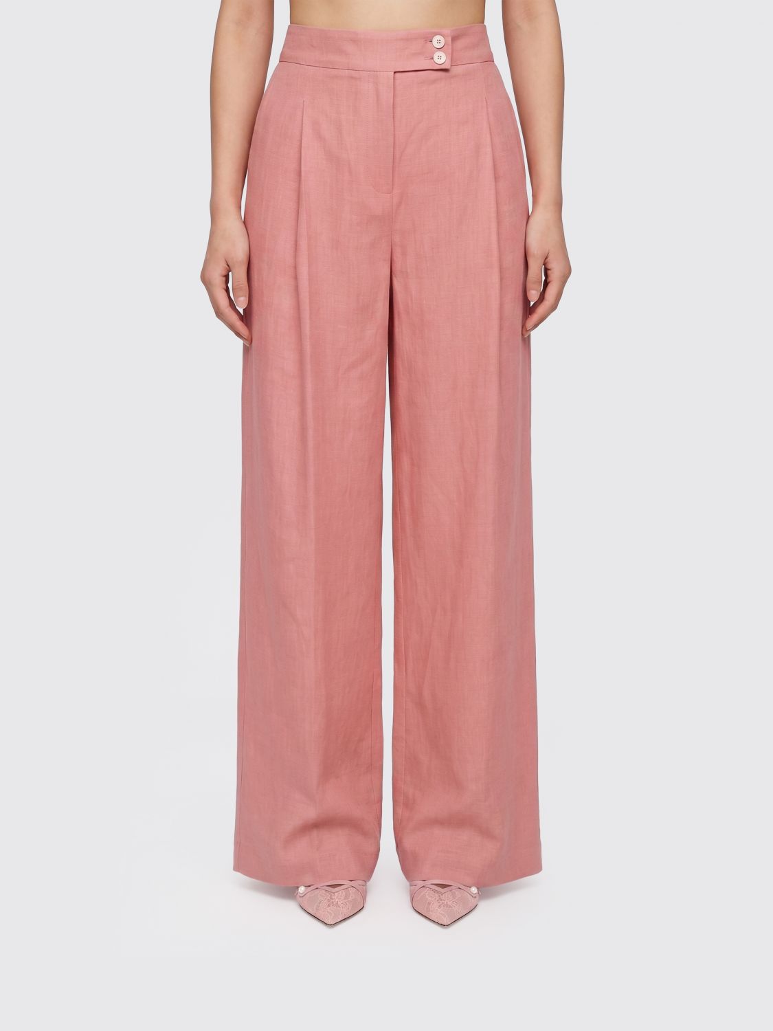 Pants Woman color Red