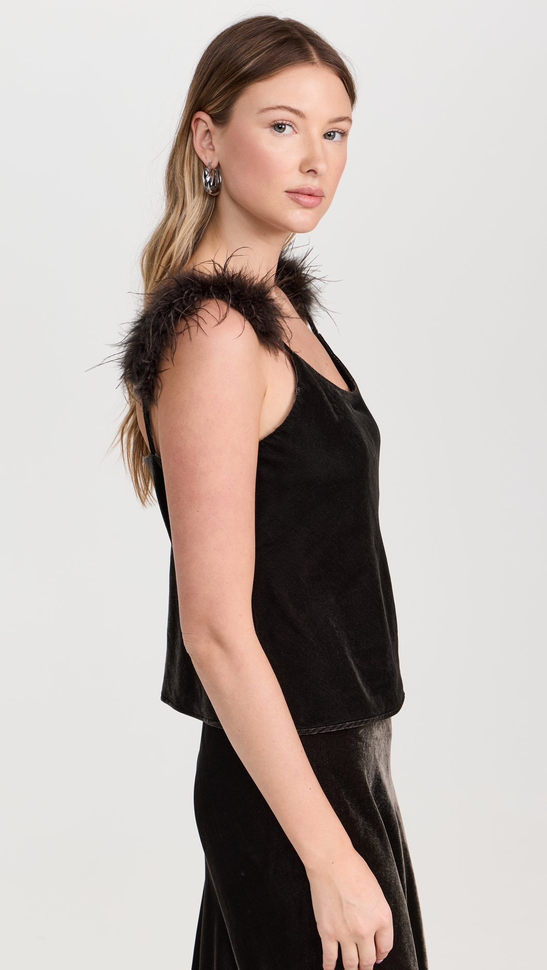 WAYF 여성 Sylvie Cami Dk Chocolate