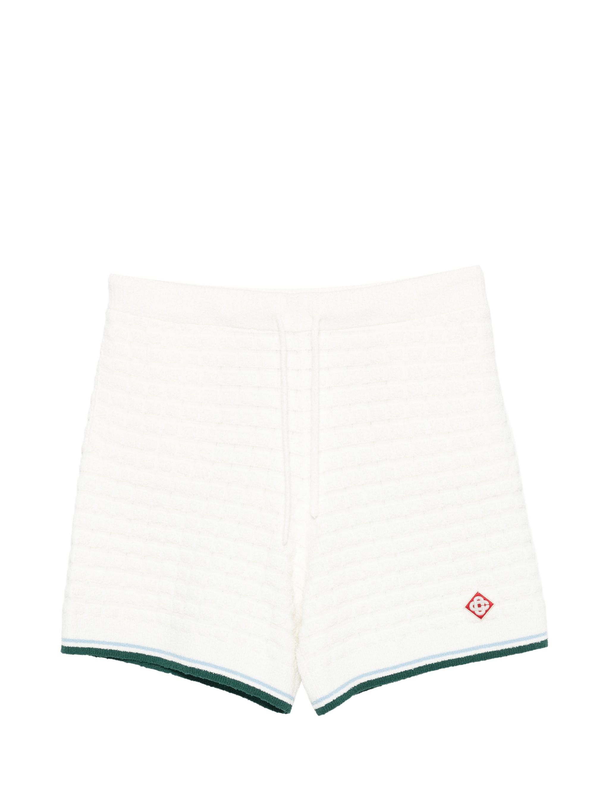 Men's Terry-Cloth Drawstring Shorts with Secure Fastening