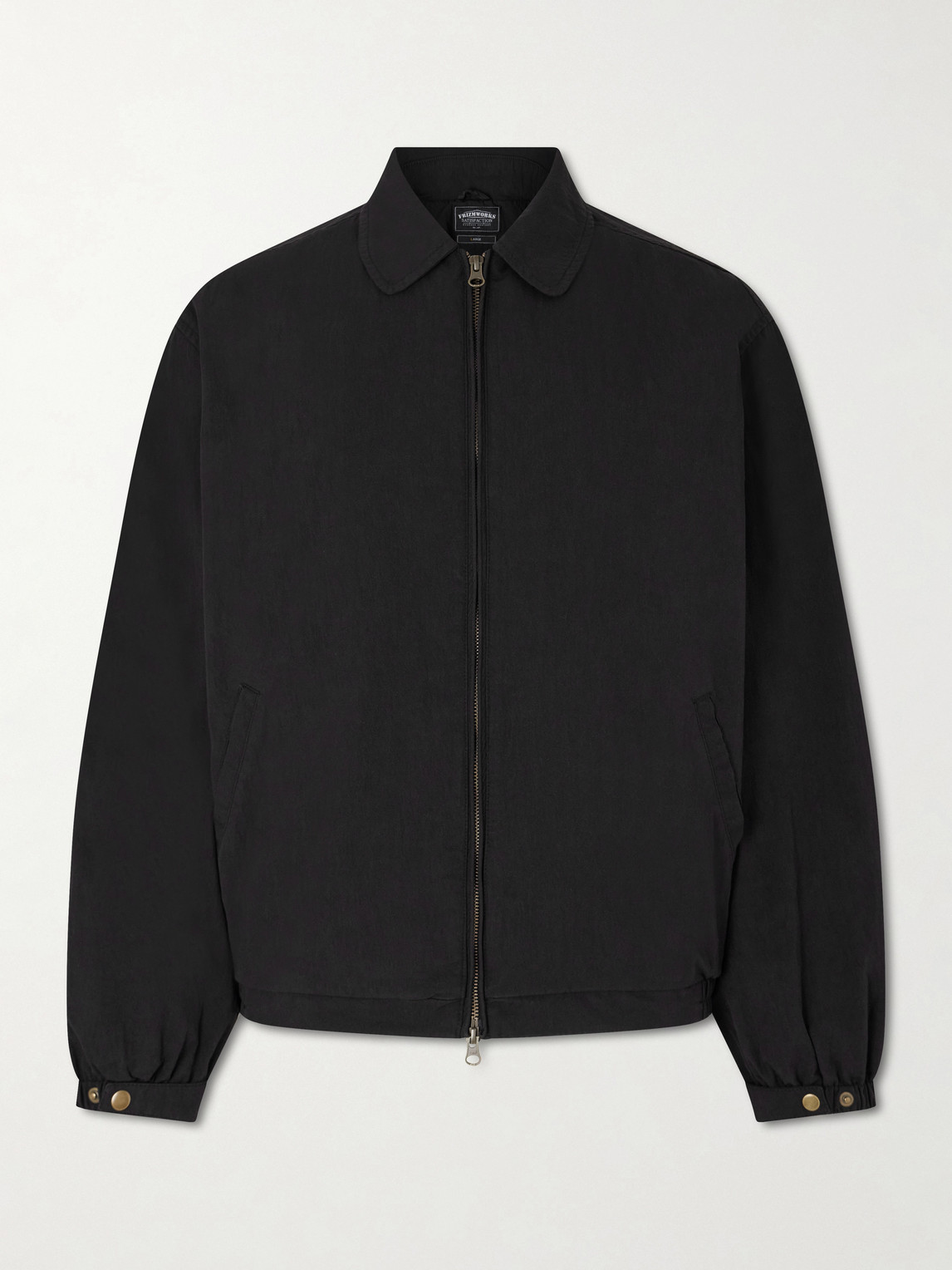 Cotton-Blend Blouson Jacket