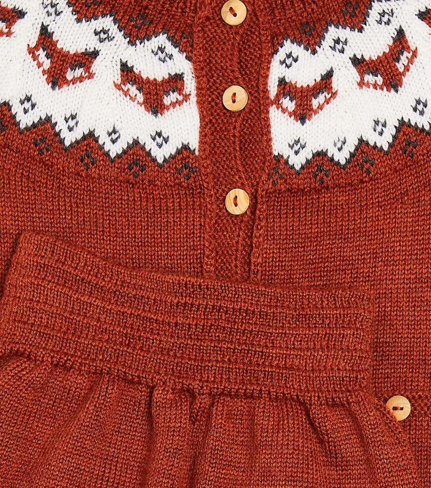 Baby set of wool jacket and pants