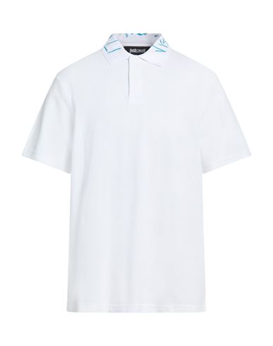 Man Polo shirt White Size M Cotton